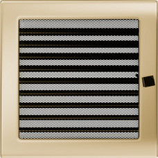 Каминная решетка Решетка позолоченная с жалюзями 22x22 Kratki