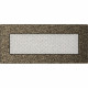 Каминная решетка Решетка черно-золотая 11x24 Kratki