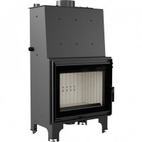 Каминная топка Kratki AQUARIO A18 PW GLASS (18,0 кВт)