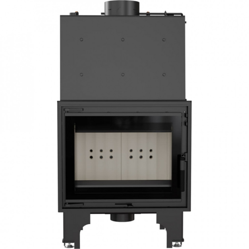 Каминная топка Kratki AQUARIO M12 PW GLASS (12,0 кВт)