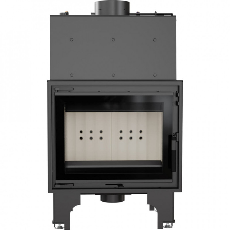 Каминная топка Kratki AQUARIO M8 PW GLASS (8,0 кВт)