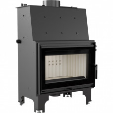 Каминная топка Kratki AQUARIO O12 PW GLASS (12,0 кВт)
