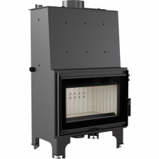Каминная топка Kratki AQUARIO O16 PW GLASS (16,0 кВт)