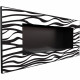 Біокамін Kratki DELTA 2 чорний ZEBRA з сертифікатом TUV