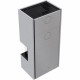 Камин Kratki NBC 7 в здании HOME EASY BOX стальной - белый