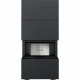 Камин Kratki NBC 7 в здании HOME EASY BOX стальной - черный