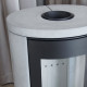 Сталева піч-камін Kratki KOZA AB S DR ECO FIMATTO БЕТОН СІРИЙ (8 кВт)