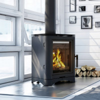Стальная печь-камин Kratki KOZA K5 S (7,0 кВт)