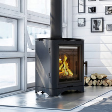 Стальная печь-камин Kratki KOZA K5 S (7,0 кВт)