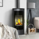 Стальная печь-камин Kratki KOZA TITAN GLASS панорама (11,0 кВт)