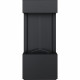 Камин Kratki LEO 45/68 левая/правая в строении HOME EASY BOX стальной - черный NG