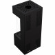 Камин Kratki LEO 45/68 левая/правая в строении HOME EASY BOX стальной - черный LPG