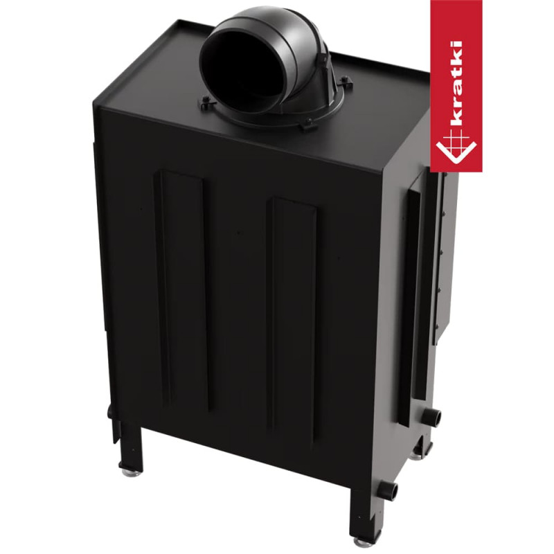 Каминная топка Kratki LUCY правая 12 Ø 200 (12,0 кВт)
