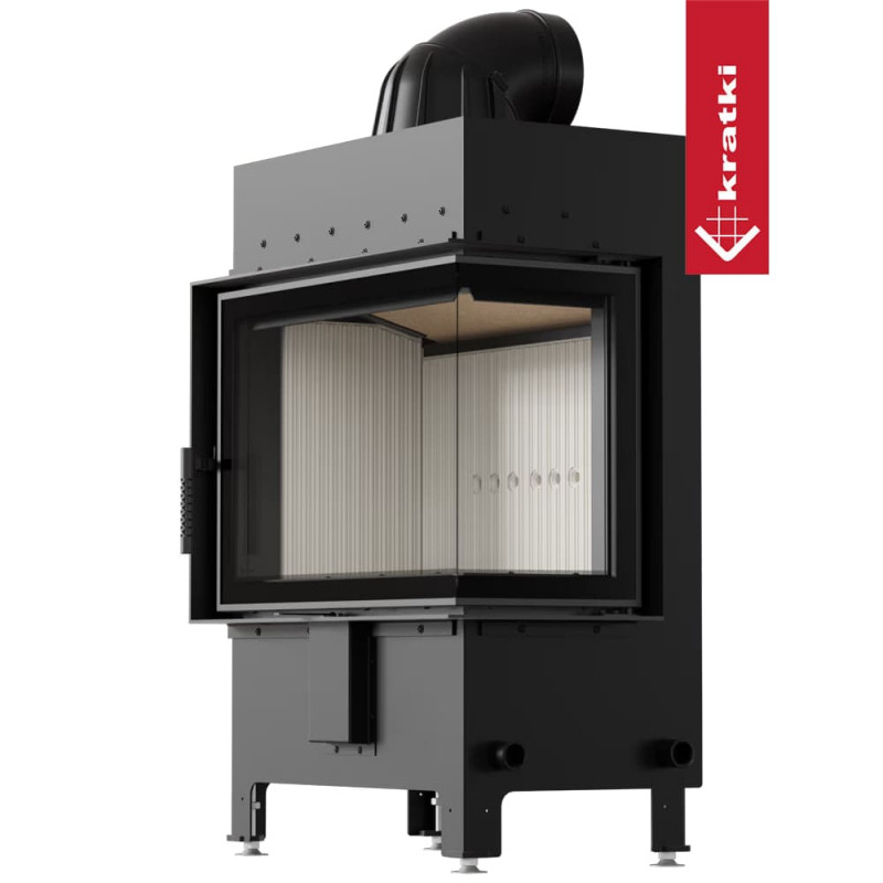 Каминная топка Kratki LUCY правая 12 Ø 200 (12,0 кВт)