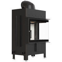 Каминная топка Kratki LUCY правая 12 Ø 200 (12,0 кВт)