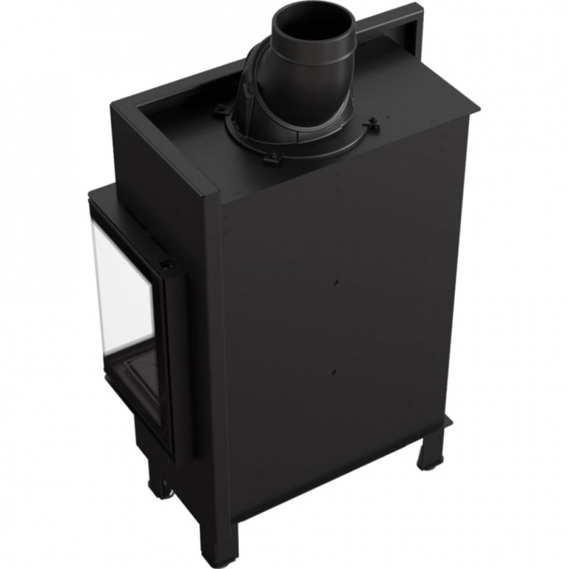 Каминная топка Kratki LUCY 12 SLIM правая BS (8,0 кВт)