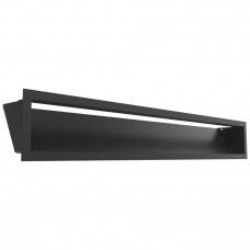 Каминная решетка LUFT черная 12x80 Slim Kratki