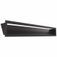 Каминная решетка LUFT черная 12x80 Slim Kratki