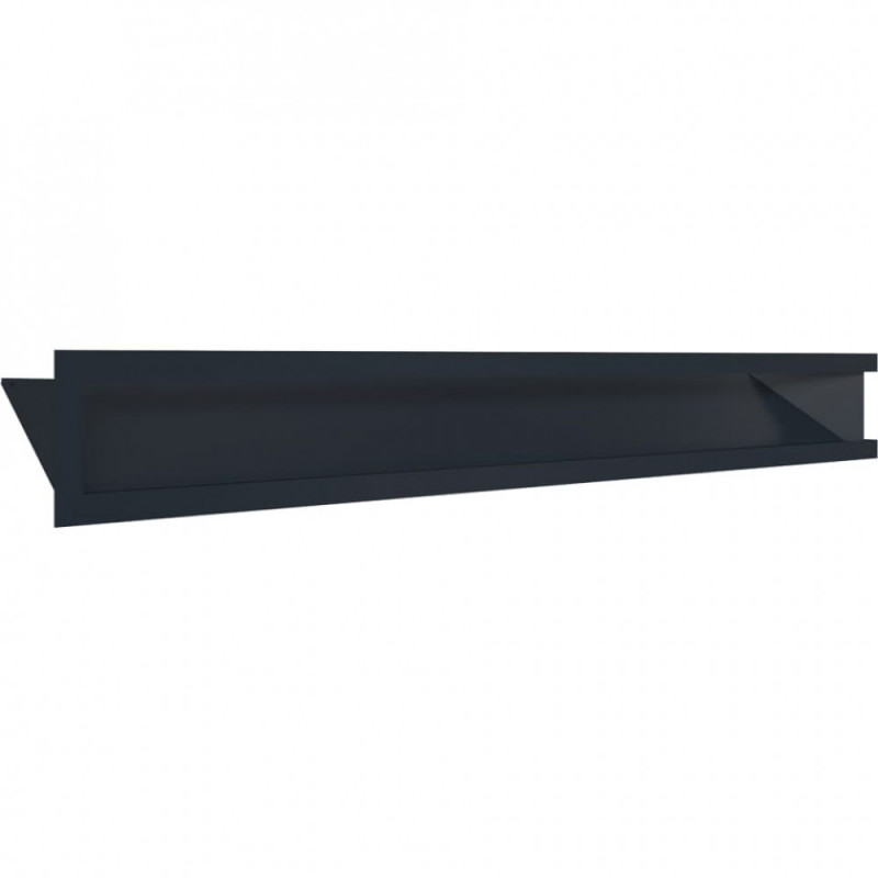 Каминная решетка LUFT SF угловой левый графитовый 80x40x9 Kratki