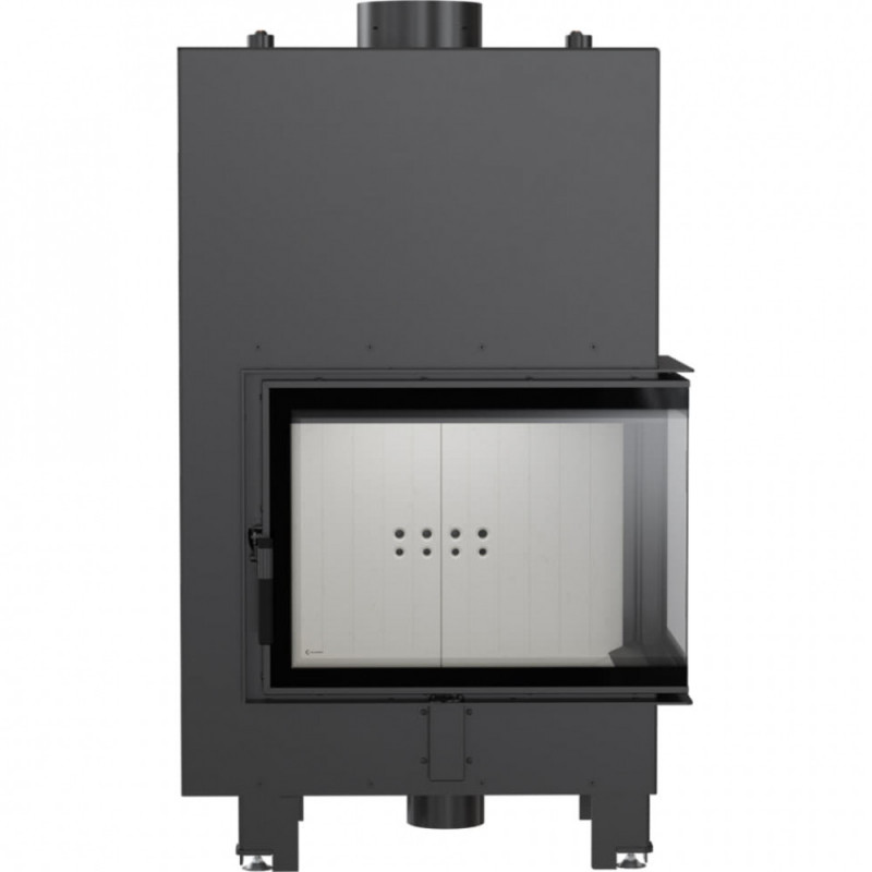 Каминная топка Kratki MBZ PW 13 правая BS (13,0 кВт)