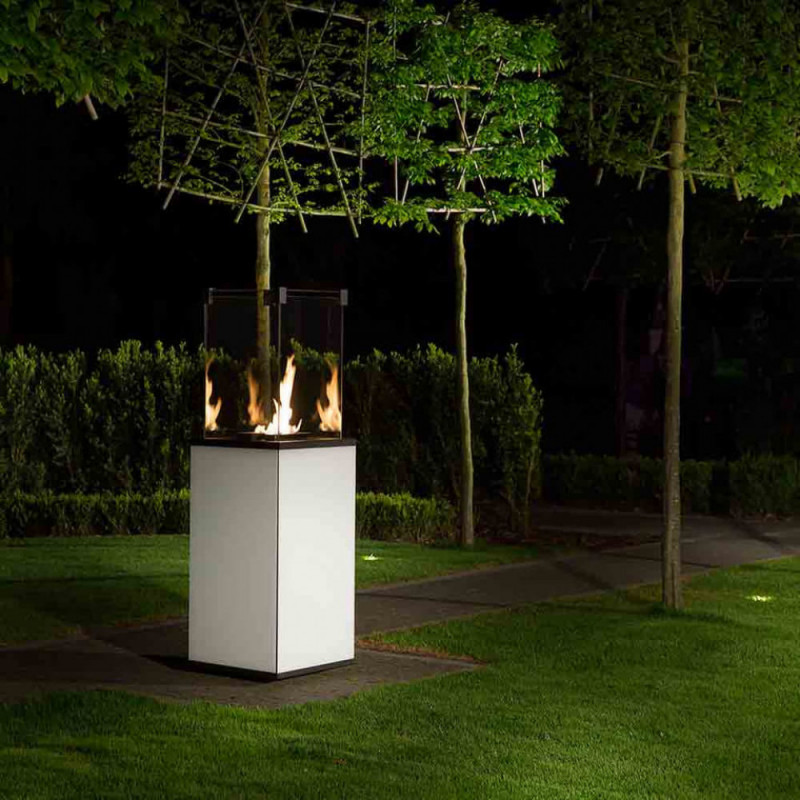 Газовый обогреватель Kratki PATIO стекло/белый (кВт)