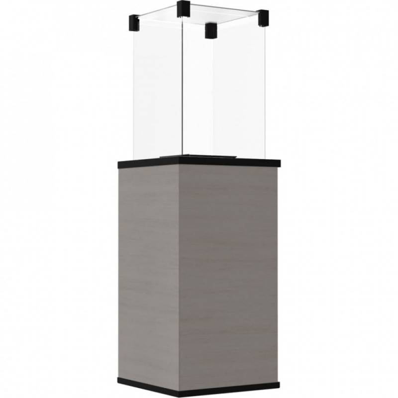 Газовый обогреватель Kratki PATIO MINI керамогранит NATURALI OSSIDIANA VENA CHIARA - пульт (8,2 кВт)
