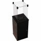 Газовый обогреватель Kratki PATIO MINI керамогранит OXIDE NERO - пульт (8,2 кВт)