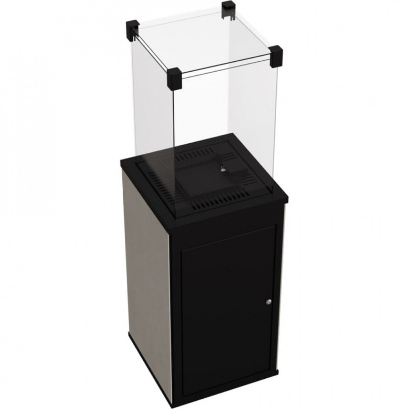 Газовый обогреватель Kratki PATIO MINI керамогранит FOKOS SALE - ручное управление (8,2 кВт)