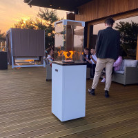 Газовий обігрівач Kratki  PATIO LIGHT білий (8,0 кВт)