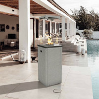 Газовый обогреватель Kratki PATIO LIGHT гранит (8,0 кВт)