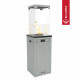 Газовый обогреватель Kratki PATIO LIGHT гранит (8,0 кВт)