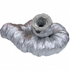 Гофра теплоизоляционная Ø 125, 10 м (снаружи Ø 127) Kratki
