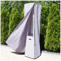 Чехол для газового обогревателя UMBRELLA белый (чёрный логотип) Kratki