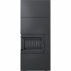 Камин Kratki SIMPLE 12 BS левая в строении BOX стальной - черный
