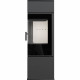 Сталева кутова піч-камін Kratki THOR 8 (8,0 кВт)