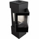 Сталева кутова піч-камін Kratki THOR 8 (8,0 кВт)