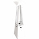 Газовый обогреватель Kratki UMBRELLA стальной белый (12,0 кВт)