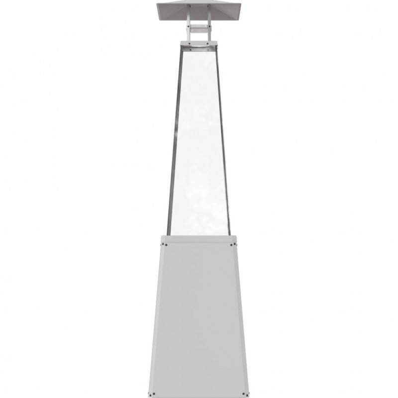 Газовый обогреватель Kratki UMBRELLA BS стальной белый (12,0 кВт)