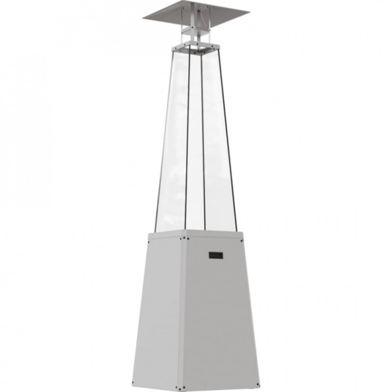 Газовый обогреватель Kratki UMBRELLA BS стальной белый (12,0 кВт)