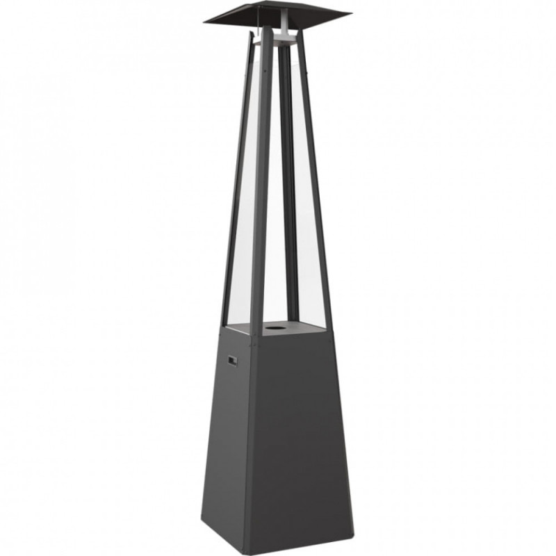 Газовый обогреватель Kratki UMBRELLA стальной черный (12,0 кВт)
