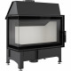 Каминная топка Kratki ZIBI 12 левая BS DECO (11,0 кВт)