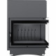 Каминная топка Kratki ZUZIA ECO 12 правая BS DECO (12,0 кВт)