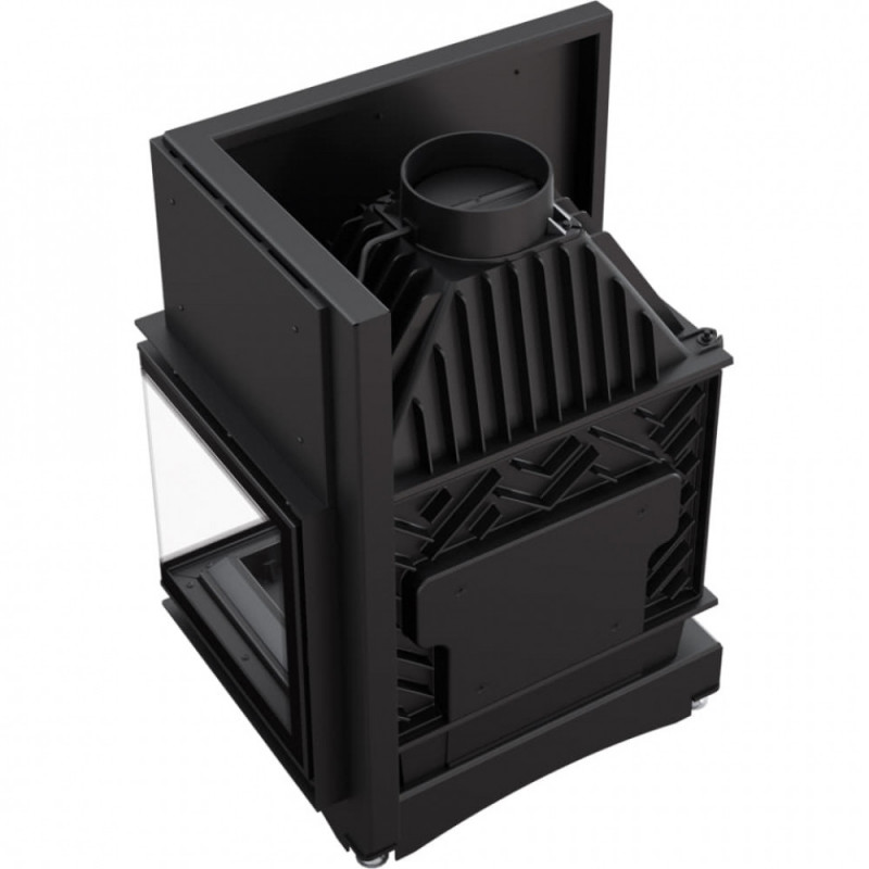 Каминная топка Kratki ZUZIA ECO 12 правая BS DECO (12,0 кВт)