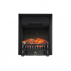 Электрокамин с обогревом Royal Flame Fobos FX Black со звуком