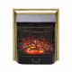 Электрокамин с обогревом Royal Flame Majestic FX M Brass со звуком