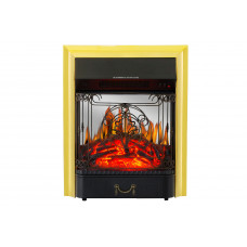 Электрокамин с обогревом Royal Flame Majestic FX M Brass со звуком