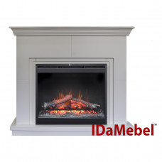 Каминокомплект IDaMebel Montreal DF2624L-INT Белый
