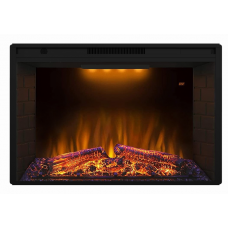 Электрокамин с обогревом Royal Goodfire 36 LED со звуком, кирпичной кладкой, цветной подсветкой и яркостью.