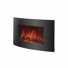 Электрокамин с обогревом Electrolux EFP/W-1200URLS Black