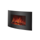 Электрокамин с обогревом Electrolux EFP/W-1200URLS Black